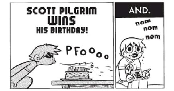 Scott Pilgrim Wins His Birthday!